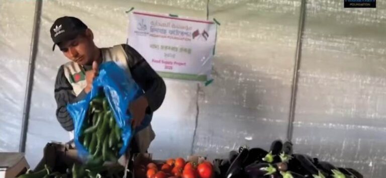 গাযায় কাঁচাবাজার প্রজেক্ট